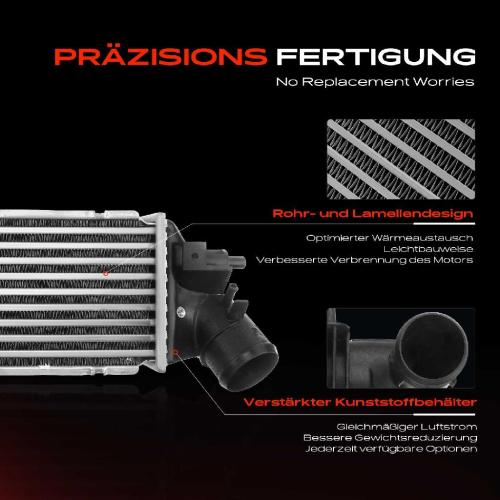 1x Ladeluftkühler Turbokühler für Citroën C5 I II DC DE RC RE Peugeot 406 8B 607 9D Bild 1x Ladeluftkühler Turbokühler für Citroën C5 I II DC DE RC RE Peugeot 406 8B 607 9D