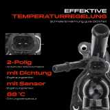 1x Thermostat Kühlmittel für Fiat 500X Tipo Jeep Renegade 1.6L Bj ab 2014