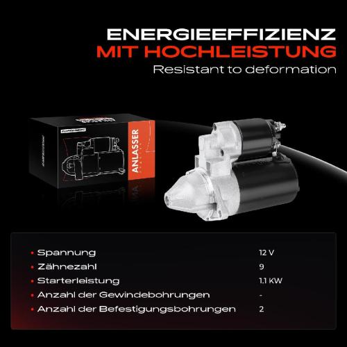 Frankberg 1x Anlasser Starter für Chevrolet Rezzo MPV Daewoo Opel Astra G Cabriolet Caravan CC Coupe Stufenheck Bild Frankberg 1x Anlasser Starter für Chevrolet Rezzo MPV Daewoo Opel Astra G Cabriolet Caravan CC Coupe Stufenheck