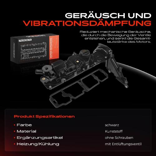 Frankberg 1x Ventildeckel Zylinderkopfhaube für Citroën Peugeot 1.6L Bj ab 2007 Bild Frankberg 1x Ventildeckel Zylinderkopfhaube für Citroën Peugeot 1.6L Bj ab 2007