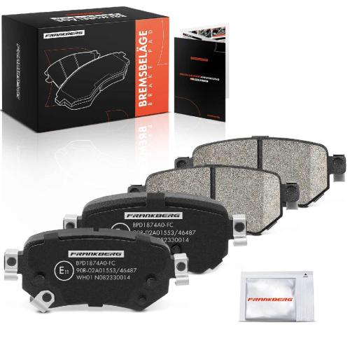 4x Bremsbeläge Hinterachse für Mazda 6 Kasten/Kombi Kombi Stufenheck GJ 2012-2025 Bild 4x Bremsbeläge Hinterachse für Mazda 6 Kasten/Kombi Kombi Stufenheck GJ 2012-2025