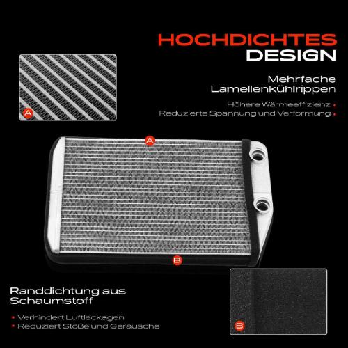 1x Wärmetauscher Innenraumheizung für Peugeot Citroën Jumper Boxer Fiat Ducato 250 Bild 1x Wärmetauscher Innenraumheizung für Peugeot Citroën Jumper Boxer Fiat Ducato 250