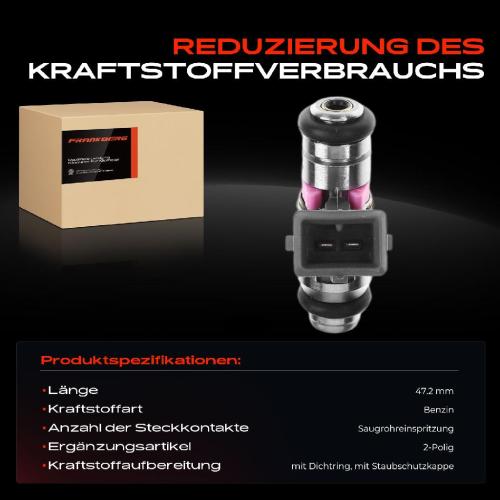 1x Einspritzventil Einspritzdüse für Renault Clio II Kangoo Twingo I 1.2L Bild 1x Einspritzventil Einspritzdüse für Renault Clio II Kangoo Twingo I 1.2L