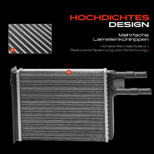1x Wärmetauscher Innenraumheizung für Citroën Jumper 230 Fiat Ducato Peugeot Boxer Bild 1x Wärmetauscher Innenraumheizung für Citroën Jumper 230 Fiat Ducato Peugeot Boxer
