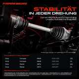 1x Antriebswelle Vorderachse Rechts für Jeep Compass MK49 Patriot MK74 2006-2017