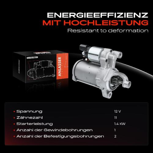 1x Anlasser Starter für Audi A4 Allroad Avant A5 Cabriolet Sportback Q5 1.4L 2.0L Bj ab 2015 Bild 1x Anlasser Starter für Audi A4 Allroad Avant A5 Cabriolet Sportback Q5 1.4L 2.0L Bj ab 2015