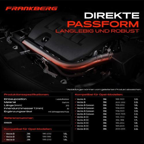 1x Kühlerschlauch Turboschlauch für Opel Vectra B J96 Vectra B Caravan Vectra B CC 1.6L 1.7L 1995-2003 Bild 1x Kühlerschlauch Turboschlauch für Opel Vectra B J96 Vectra B Caravan Vectra B CC 1.6L 1.7L 1995-2003