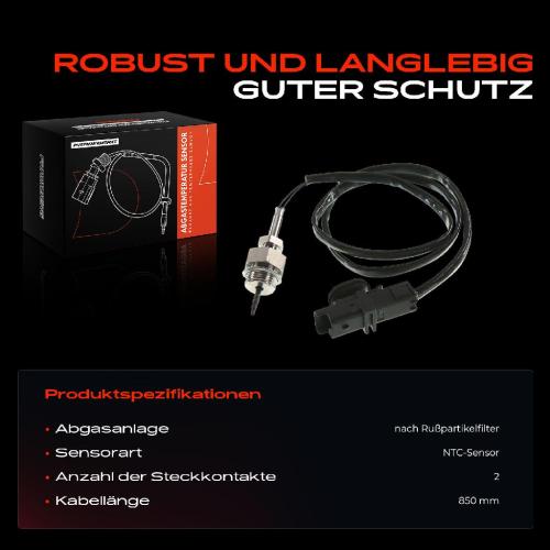 1x Abgastemperatursensor für Renault Grand Scénic 2 Megane 2 Bild 1x Abgastemperatursensor für Renault Grand Scénic 2 Megane 2