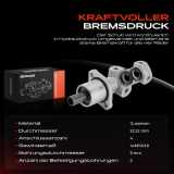 1x Hauptbremszylinder Bremszylinder für Citroën Jumpy Fiat Scudo Peugeot Expert 605