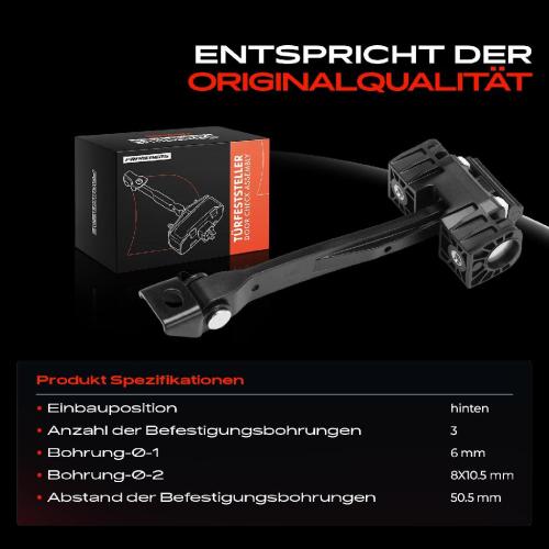 1x Türfeststeller Türfangband Türstopper Hinten für Audi Q3 8UB 8UG 1.4L 2.0L 2011-2018 Bild 1x Türfeststeller Türfangband Türstopper Hinten für Audi Q3 8UB 8UG 1.4L 2.0L 2011-2018