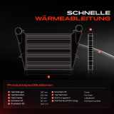 1x Ladeluftkühler Turbokühler für VW Touareg 7P 7L Audi Q7 4LB Porsche Cayenne 92A 3.0L