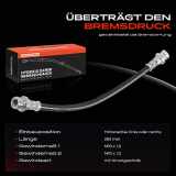 1x Bremsschlauch Bremsschläuche Hinterachse Links oder Rechts für Hyundai Accent II LC 1.3L-1.6L 2000-2005