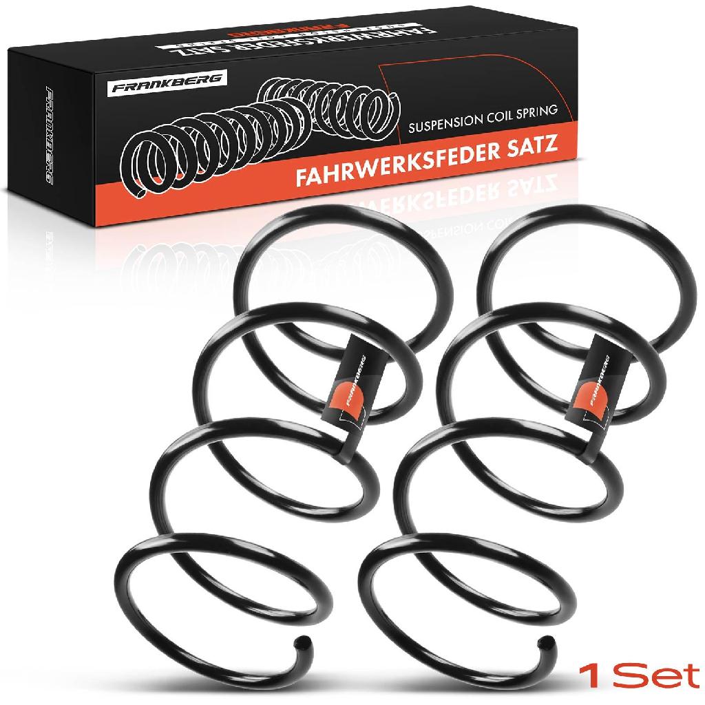 Frankberg 2x Fahrwerksfeder Vorderachse für Ford Cougar EC 2.5L 1998-2000
