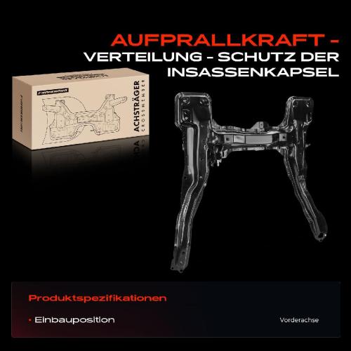 1x Achskörper Achsträger Motorträger Vorderachse für Citroën C8 Evasion Jumpy Fiat Scudo Peugeot 806 Bild 1x Achskörper Achsträger Motorträger Vorderachse für Citroën C8 Evasion Jumpy Fiat Scudo Peugeot 806