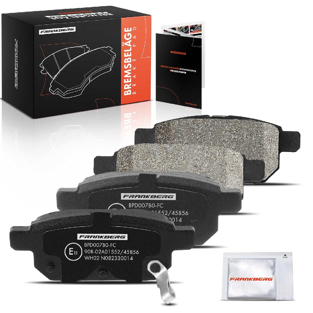 4x Bremsbeläge Hinterachse für Suzuki Baleno Swift IV V SX4 S-Cross Vitara 2010-2025