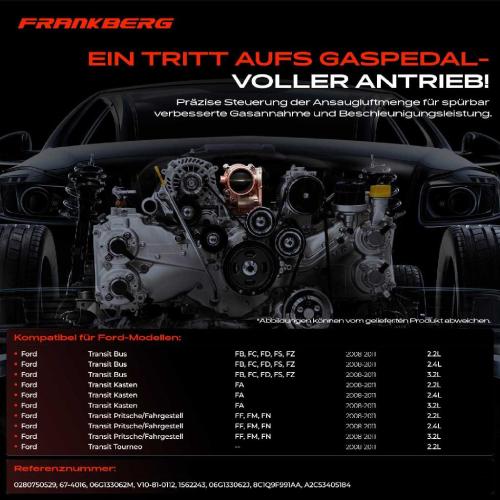 1x Drosselklappe Drosselklappenstutzen für Ford Transit Bus/Kasten Tourneo Bild 1x Drosselklappe Drosselklappenstutzen für Ford Transit Bus/Kasten Tourneo