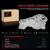 1x Ölwanne Motorölwanne für BMW F10 F07 F11 F12 F13 F01 F02 F03 F04 F06 F18