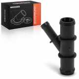 1x Kühlmittelflansch Wasserauslass für VW Polo Passat Touran Audi A3 Q3 Skoda Karoq