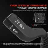 1x Kombischalter Lenkstockschalter für Opel Astra G F07 F67 Caravan Zafira A T98 1241349