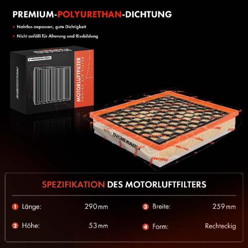 1x Luftfilter Filtereinsatz für Opel Insignia A G09 Saab 9-5 YS3G Chevrolet Bild 1x Luftfilter Filtereinsatz für Opel Insignia A G09 Saab 9-5 YS3G Chevrolet