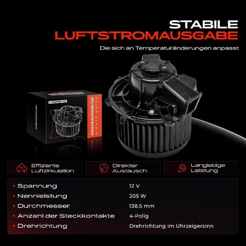 Frankberg 1x Gebläsemotor Innenraumgebläse für Citroën Jumper Fiat Ducato 250 Peugeot Boxer Bild Frankberg 1x Gebläsemotor Innenraumgebläse für Citroën Jumper Fiat Ducato 250 Peugeot Boxer