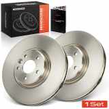 Frankberg 2x Bremsscheiben Vorderachse für Ford Focus II Volvo C70 Cabriolet S40 V40 Cross Country Schrägheck V50