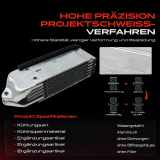 1x Ölkühler Motoröl für VW Golf I Kaefer Cabriolet Transporter II Audi 100 200 1.3L