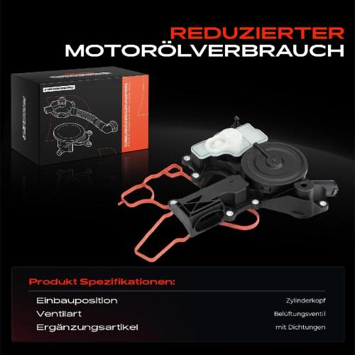 1x Ölabscheider Kurbelgehäuseentlüftung für VW Golf VI 5K Seat Leon Skoda Octavia 2 2005-2016 Bild 1x Ölabscheider Kurbelgehäuseentlüftung für VW Golf VI 5K Seat Leon Skoda Octavia 2 2005-2016