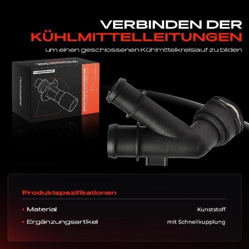 1x Wasserpumpe Kühlerschlauch für VW Golf Passat Audi A3 Seat Bild 1x Wasserpumpe Kühlerschlauch für VW Golf Passat Audi A3 Seat