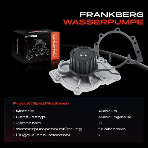 1x Wasserpumpe Kühlwasserpumpe für Volvo C30 C70 S40 S60 S80 V40 V50 V60 V70 XC60 XC70 XC90 D4 D5 Bild 1x Wasserpumpe Kühlwasserpumpe für Volvo C30 C70 S40 S60 S80 V40 V50 V60 V70 XC60 XC70 XC90 D4 D5