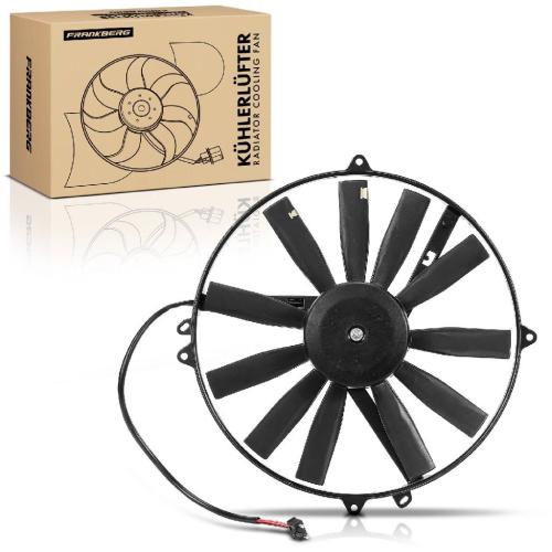 Frankberg 1x Motorkühller Einfachlüfter mit Kühlerlüfterrahmen Mercedes-Benz W124 S124 W201 B901 B903 B904 Bild Frankberg 1x Motorkühller Einfachlüfter mit Kühlerlüfterrahmen Mercedes-Benz W124 S124 W201 B901 B903 B904