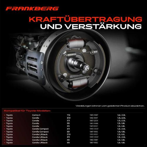2x Radbremszylinder Hinten für Toyota Carina II Corolla Paseo Starlet Tercel Bild 2x Radbremszylinder Hinten für Toyota Carina II Corolla Paseo Starlet Tercel