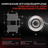 1x Generatorfreilauf Lichtmaschine für Mercedes-Benz S203 X204 Chrysler 300 C Jeep