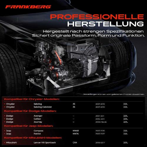 1x Umlenkrolle Führungsrolle für Mitsubishi Grandis Chrysler Dodge Jeep Bild 1x Umlenkrolle Führungsrolle für Mitsubishi Grandis Chrysler Dodge Jeep