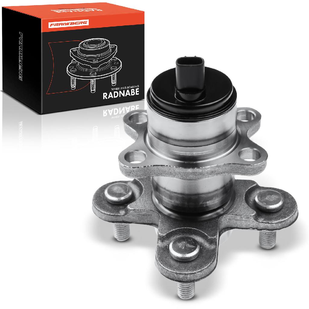 Frankberg 1x Radnabe Radlagersatz Hinterachse beidseitig für Daihatsu Cuore VII L275 L276 L285 1.0L 2007-2012