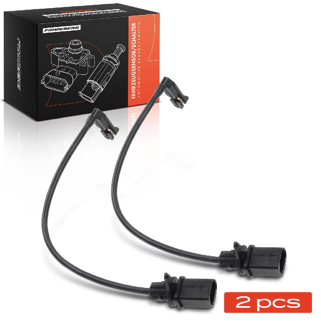 2x Warnkontakt Bremsbelagverschleiß Vorderachse für Audi A6 A7 4G A8 4H 1.8L-6.3L 2009-2018