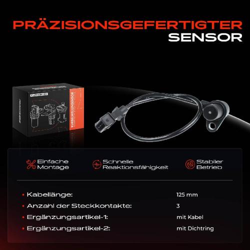 1x Kurbelwellensensor Impulsgeber für Honda Accord V VI Civic VI 1996-2001 2.0L Bild 1x Kurbelwellensensor Impulsgeber für Honda Accord V VI Civic VI 1996-2001 2.0L