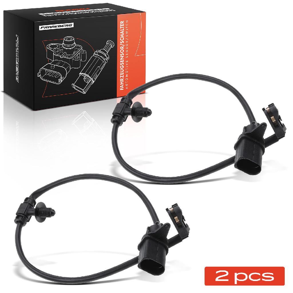 2x Warnkontakt Bremsbelagverschleiß Hinterachse für VW Touareg Audi A4 8W A5 F53 Q7 Q8