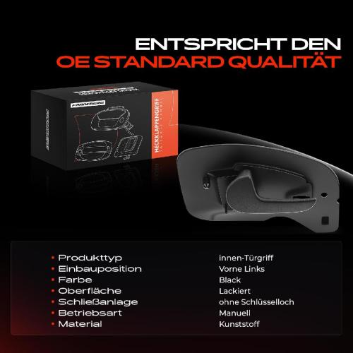 1x Türgriff Vorne Links innen für Opel Combo Kasten/Großraumlimousine Tour Corsa C Kasten/Schrägheck Meriva Bild 1x Türgriff Vorne Links innen für Opel Combo Kasten/Großraumlimousine Tour Corsa C Kasten/Schrägheck Meriva
