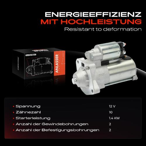 Frankberg 1x Anlasser Starter für Ford Focus II Kuga I Mondeo IV Stufenheck Turnier S-Max Volvo C30 C70 Cabriolet Bild Frankberg 1x Anlasser Starter für Ford Focus II Kuga I Mondeo IV Stufenheck Turnier S-Max Volvo C30 C70 Cabriolet