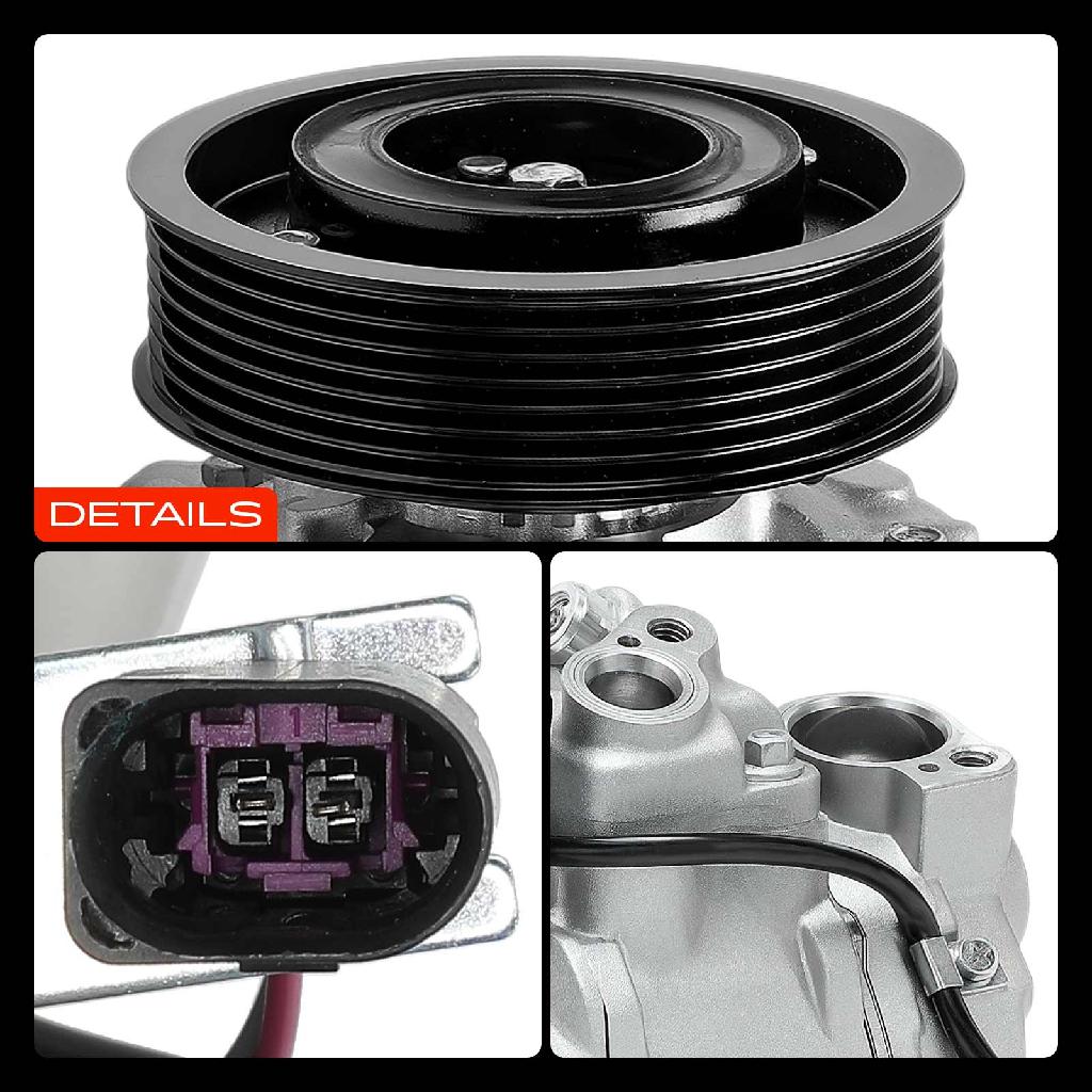 1x Klimakompressor für Audi Q7 4LB VW Phaeton Touareg 7L 7P 3.0L-6.0L 2002-2018