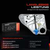 1x Fensterheber Hinten Rechts für VW Passat Variant 3B Skoda