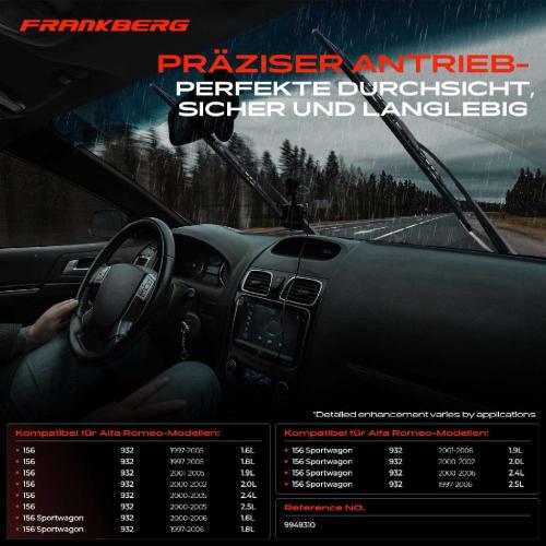 1x Wischermotor Scheibenwischermotor Vorne für Alfa Romeo 156 Sportwagon 932 1997-2006 Bild 1x Wischermotor Scheibenwischermotor Vorne für Alfa Romeo 156 Sportwagon 932 1997-2006