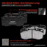 4x Bremsbeläge Vorderachse für Iveco Daily Citys Bus IV Kasten Pritsche/Fahrgestell V VI 2006-2025