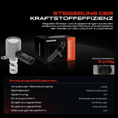 1x Steuerventil Nockenwellenverstellung für Mercedes-Benz C-Klasse W205 S205 Bild 1x Steuerventil Nockenwellenverstellung für Mercedes-Benz C-Klasse W205 S205