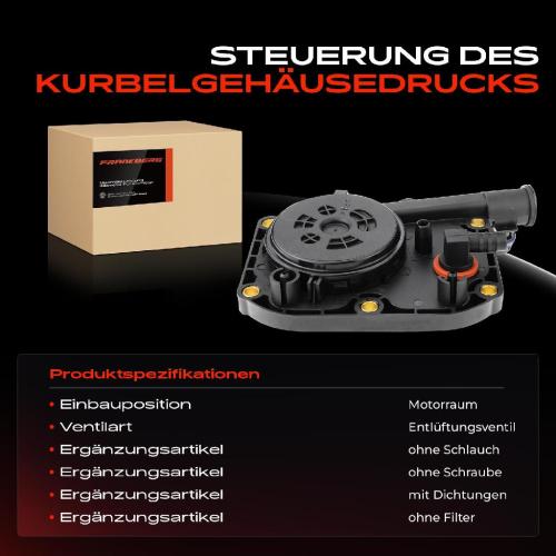 1x Ventil Kurbelgehäusentlüftung für BMW 5er E39 7er E38 8er E31 Bild 1x Ventil Kurbelgehäusentlüftung für BMW 5er E39 7er E38 8er E31