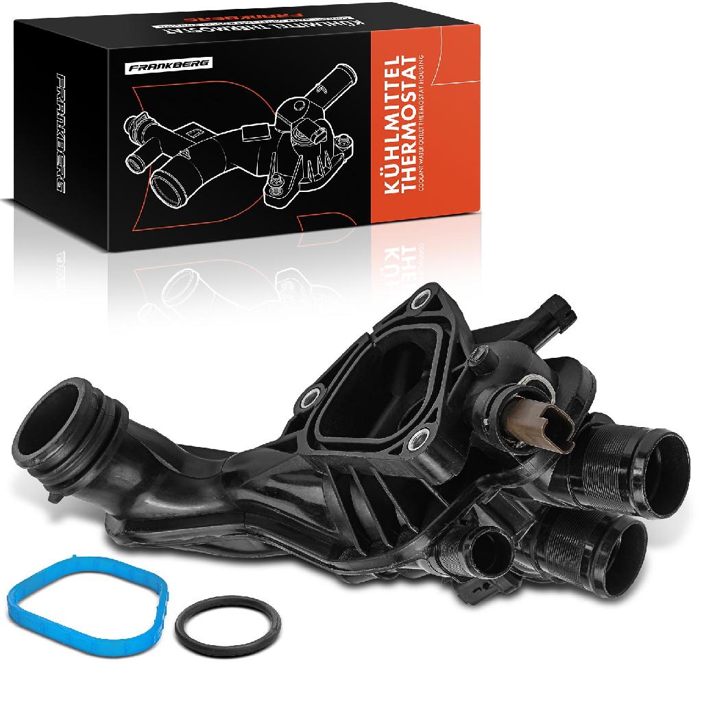 Frankberg 1x Thermostat Kühlmittel für Citroën C4 C5 III RD Peugeot 308 II 508 SW I 1.6L