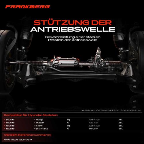 1x Lagerung Gelenkwelle Kardanwellenlager für Hyundai H-1/Starex Bus A1 Cargo TQ Bild 1x Lagerung Gelenkwelle Kardanwellenlager für Hyundai H-1/Starex Bus A1 Cargo TQ