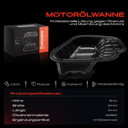 Frankberg 1x Ölwanne Motorölwanne für Nissan Micra C Micra III Note 2003-2018 1.0L 1.2L 1.4L Bild Frankberg 1x Ölwanne Motorölwanne für Nissan Micra C Micra III Note 2003-2018 1.0L 1.2L 1.4L