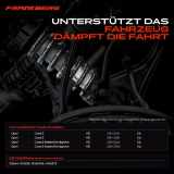 2x Fahrwerksfeder Vorderachse für Opel Corsa E X15 Corsa E Kasten/Schrägheck Bj ab 2014